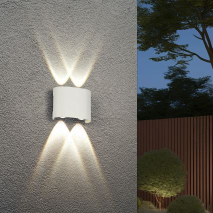 Brilagi - LED välisseinavalgusti FLAREBOX LED/4W/230V valge IP65