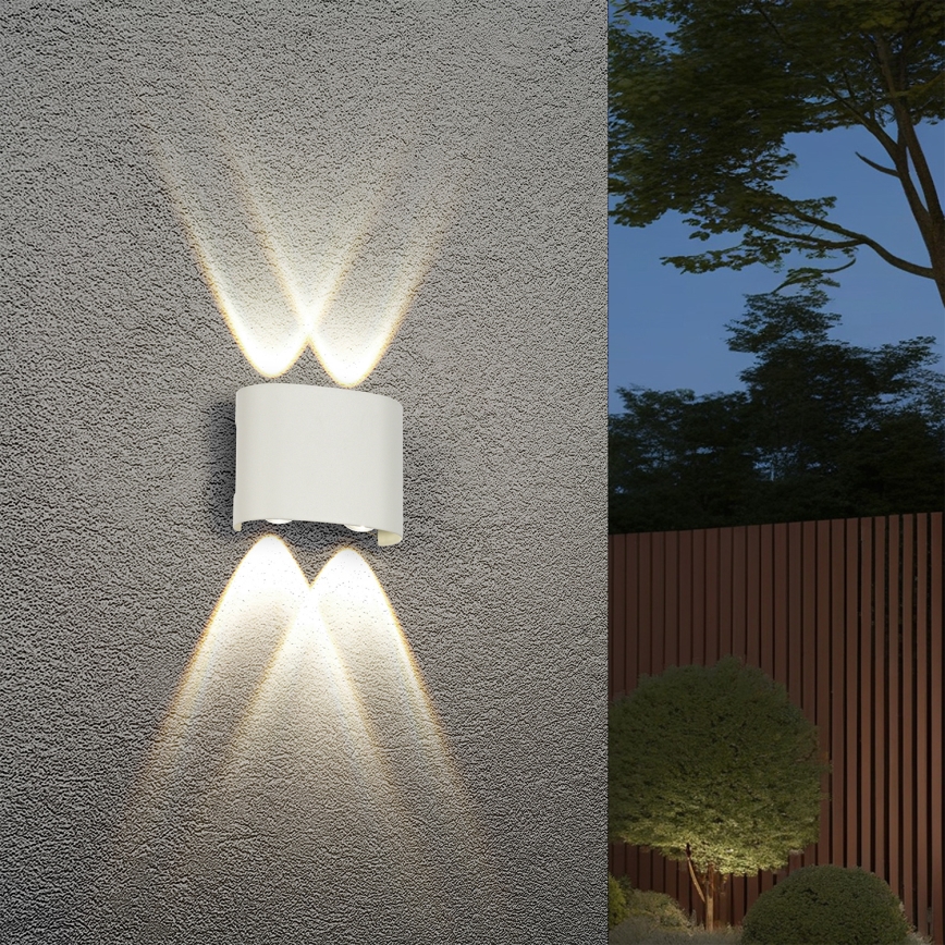 Brilagi - LED välisseinavalgusti FLAREBOX LED/4W/230V valge IP65