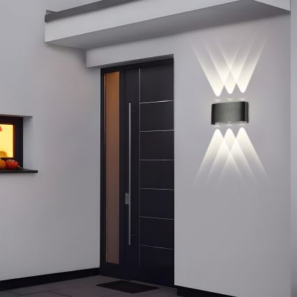 Brilagi - LED välisseinavalgusti FLAREBOX LED/6W/230V must IP65