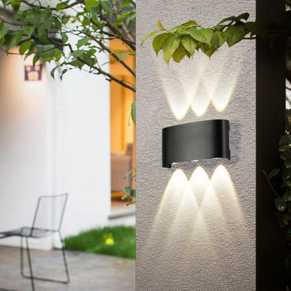 Brilagi - LED välisseinavalgusti FLAREBOX LED/6W/230V must IP65