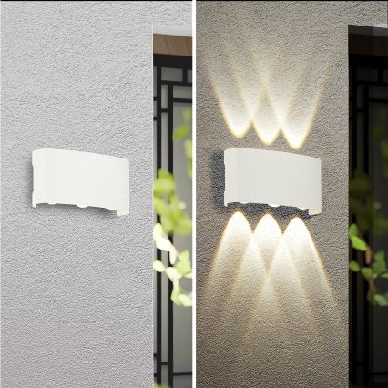 Brilagi - LED välisseinavalgusti FLAREBOX LED/6W/230V valge IP65