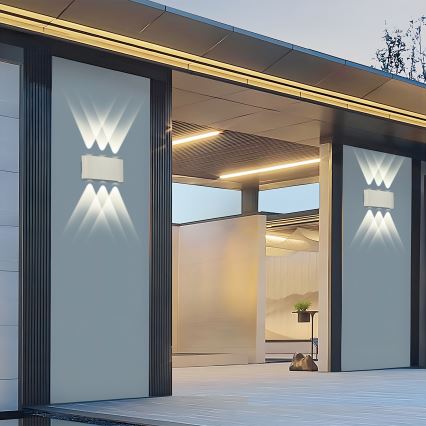 Brilagi - LED välisseinavalgusti FLAREBOX LED/6W/230V valge IP65