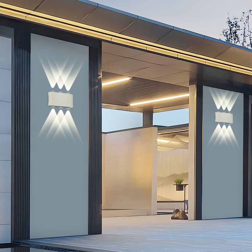 Brilagi - LED välisseinavalgusti FLAREBOX LED/6W/230V valge IP65