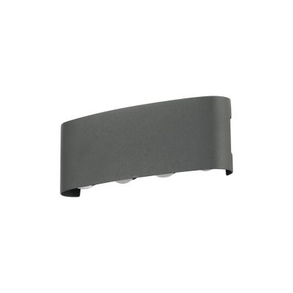 Brilagi - LED välisseinavalgusti FLAREBOX LED/8W/230V antratsiit IP65