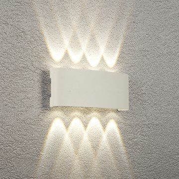 Brilagi - LED välisseinavalgusti FLAREBOX LED/8W/230V valge IP65
