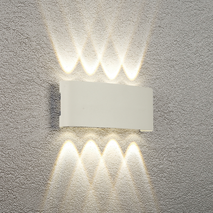 Brilagi - LED välisseinavalgusti FLAREBOX LED/8W/230V valge IP65