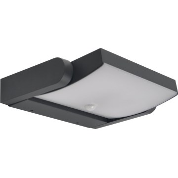 Brilagi - LED välisseinavalgusti liikumisanduriga ANKLE LED/18W/230V 4000K IP65 antratsiit