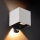 Brilagi - LED välisseinavalgusti liikumisanduriga CUBE LED/6W/230V hall IP65