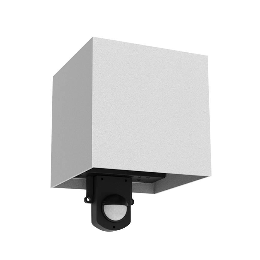 Brilagi - LED välisseinavalgusti liikumisanduriga CUBE LED/6W/230V hall IP65