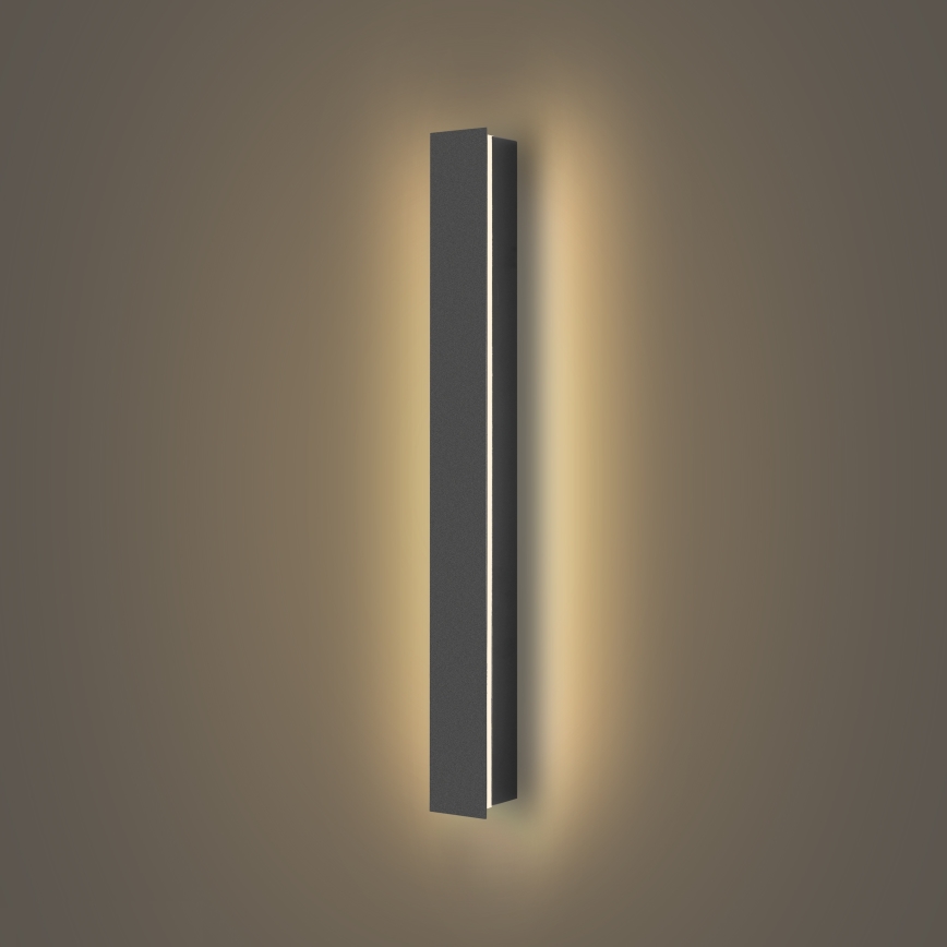 Brilagi - LED välisseinavalgusti LINEAR LED/12W/230V 3000K IP65 50 cm antratsiit