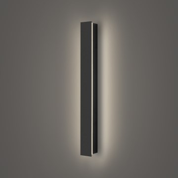Brilagi - LED välisseinavalgusti LINEAR LED/12W/230V 4000K IP65 50 cm must