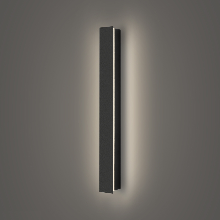 Brilagi - LED välisseinavalgusti LINEAR LED/12W/230V 4000K IP65 50 cm must