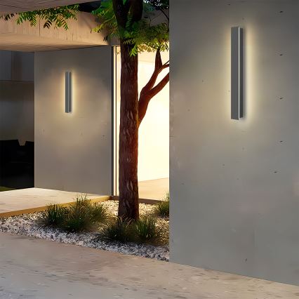 Brilagi - LED välisseinavalgusti LINEAR LED/12W/230V 4000K IP65 50 cm antratsiit