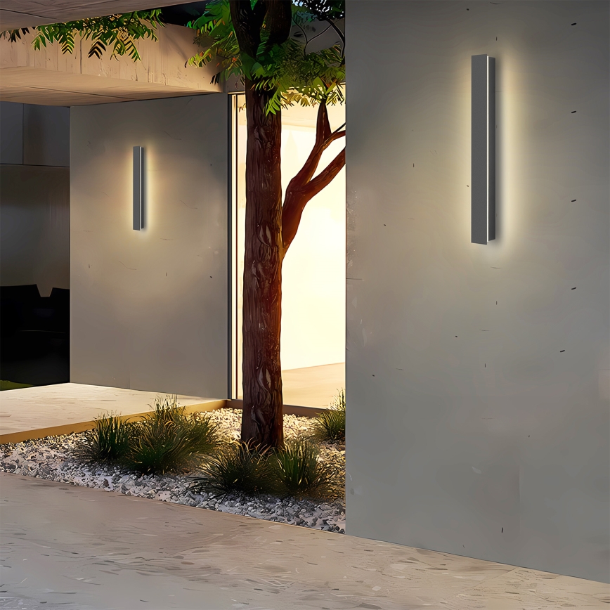 Brilagi - LED välisseinavalgusti LINEAR LED/12W/230V 4000K IP65 50 cm antratsiit