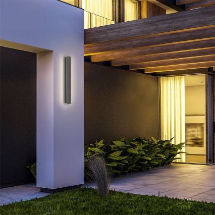 Brilagi - LED välisseinavalgusti LINEAR LED/12W/230V 4000K IP65 50 cm antratsiit