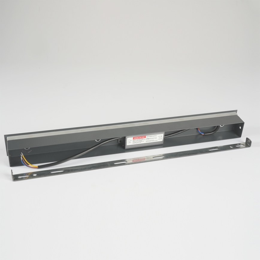 Brilagi - LED välisseinavalgusti LINEAR LED/12W/230V 4000K IP65 50 cm antratsiit
