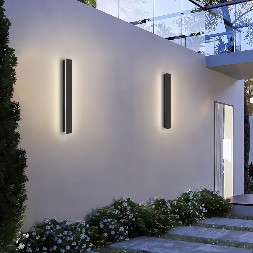 Brilagi - LED välisseinavalgusti LINEAR LED/12W/230V 4000K IP65 50 cm must