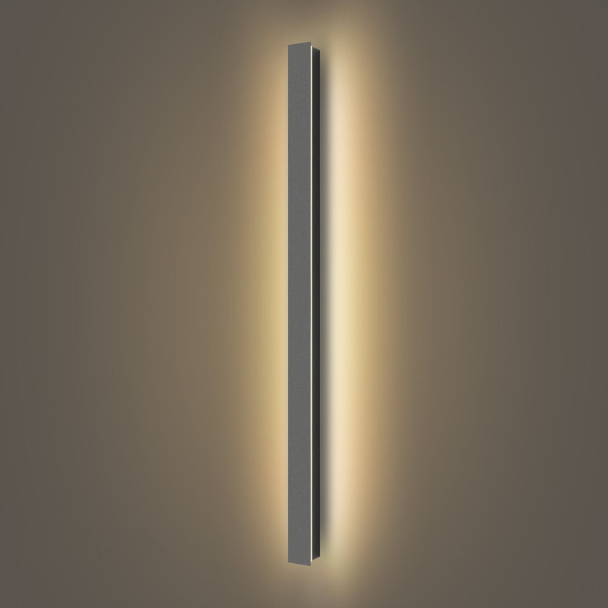 Brilagi - LED välisseinavalgusti LINEAR LED/22W/230V 3000K IP65 100 cm antratsiit