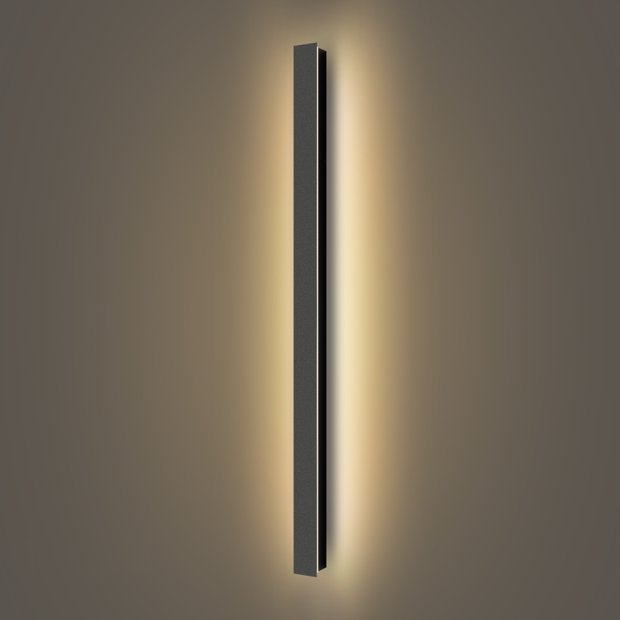 Brilagi - LED välisseinavalgusti LINEAR LED/22W/230V 3000K IP65 100 cm must CRI 90