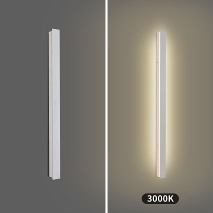 Brilagi - seinale paigaldatav LED-välisvalgusti LINEAR LED/22W/230V 3000K IP65 100 cm valge CRI 90