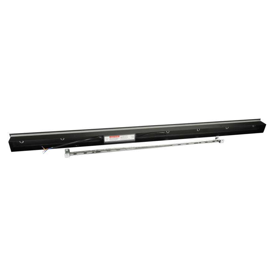 Brilagi - LINEAR LED välisseinale paigaldatav seinavalgusti LED/22W/230V 4000K IP65 100 cm must