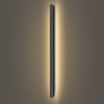 Brilagi - LED välisseinavalgusti LINEAR LED/32W/230V 3000K IP65 140 cm must CRI 90