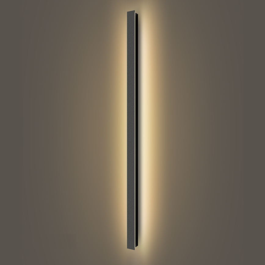 Brilagi - LED-välisseinavalgusti LINEAR LED/32W/230V 3000K IP65 140 cm must