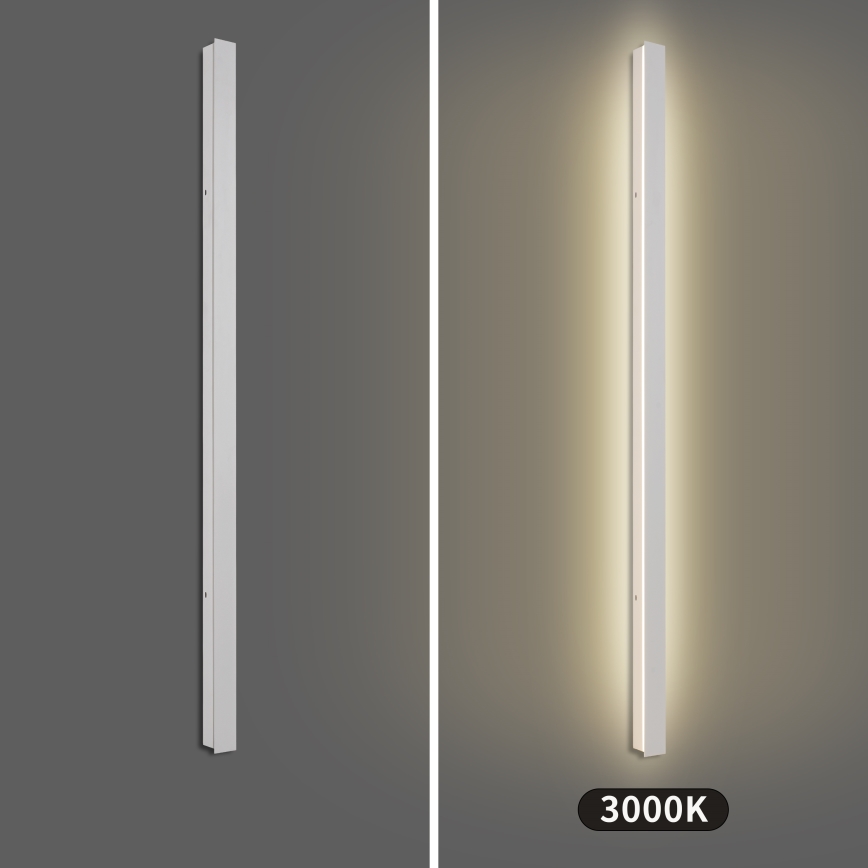 Brilagi - LED välisseinale paigaldatav seinavalgusti LINEAR LED/32W/230V 3000K IP65 140 cm valge CRI 90