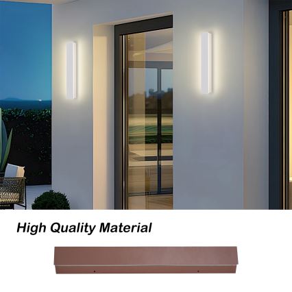 Brilagi - LED välisseinavalgusti LINEAR LED/8W/230V 3000K IP65 30 cm valge CRI 90