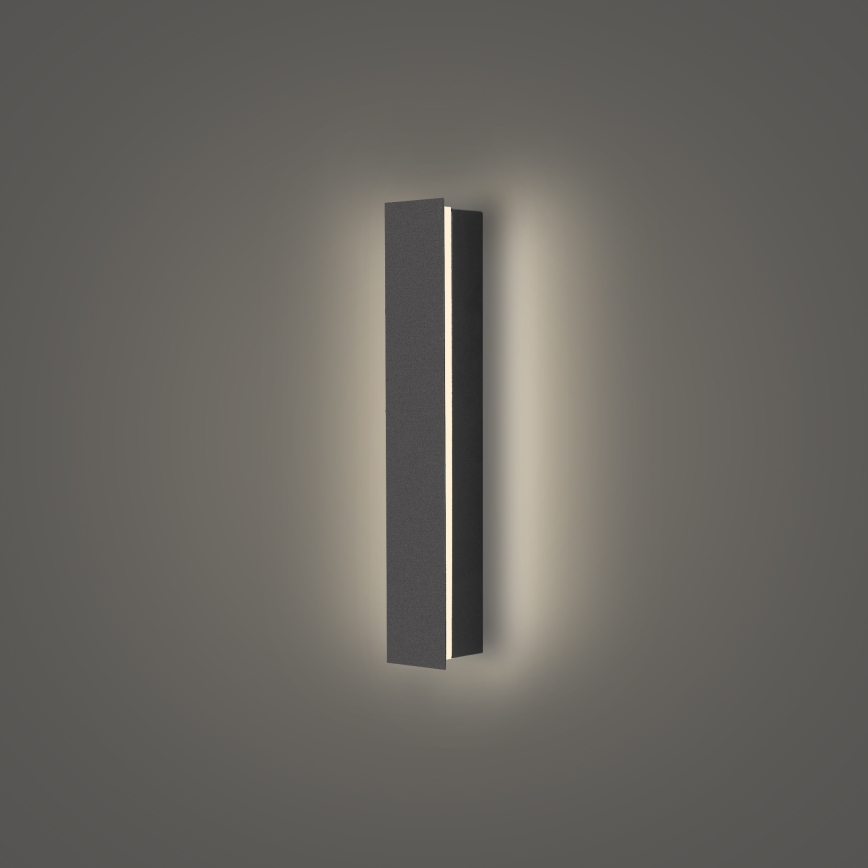 Brilagi - LED välisseinavalgusti LINEAR LED/8W/230V 4000K IP65 30 cm antratsiit