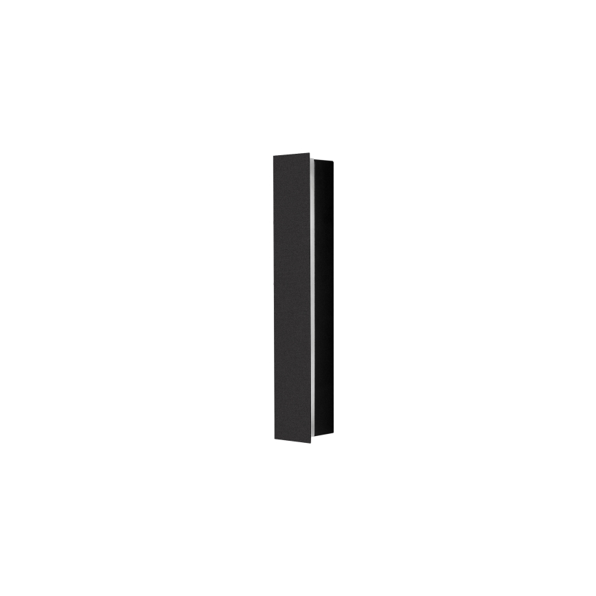 Brilagi - LINEAR LED välisseinavalgusti 8 W/230 V, 4000 K, IP65, 30 cm, must, CRI 90