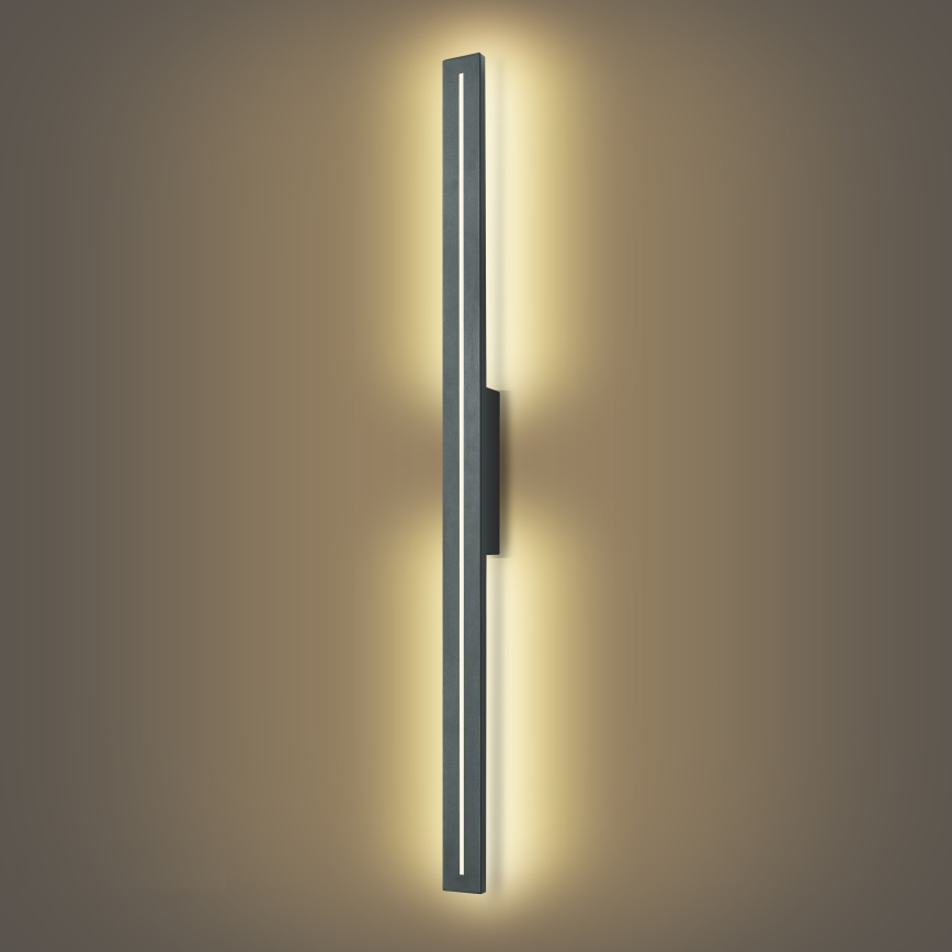 Brilagi - LED välisseinavalgusti LINEO LED/24W/230V 3000K IP65 100 cm antratsiit