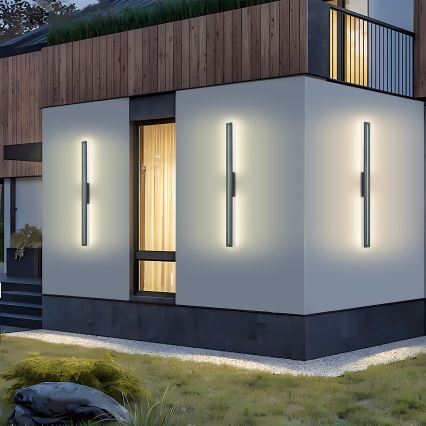 Brilagi - LED välisseinavalgusti LINEO LED/24W/230V 3000K IP65 100 cm antratsiit