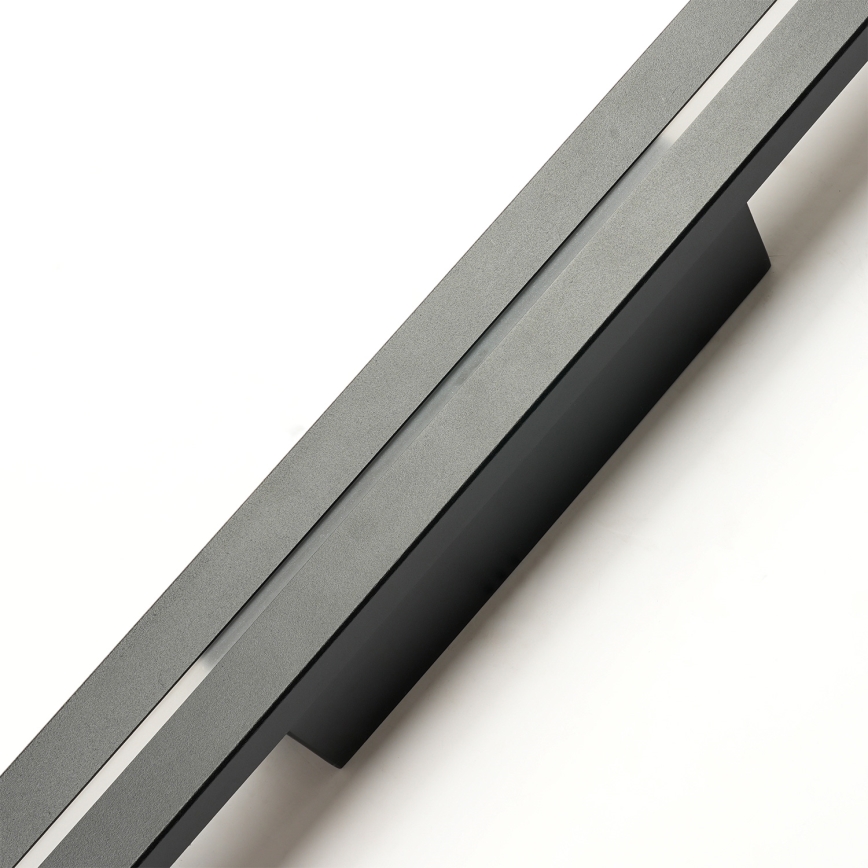 Brilagi - LED välisseinale paigaldatav seinavalgusti LINEO LED/24W/230V 3000K IP65 100 cm must