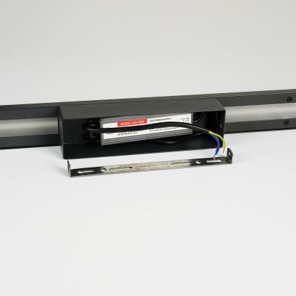 Brilagi - LED välisseinale paigaldatav seinavalgusti LINEO LED/24W/230V 3000K IP65 100 cm must