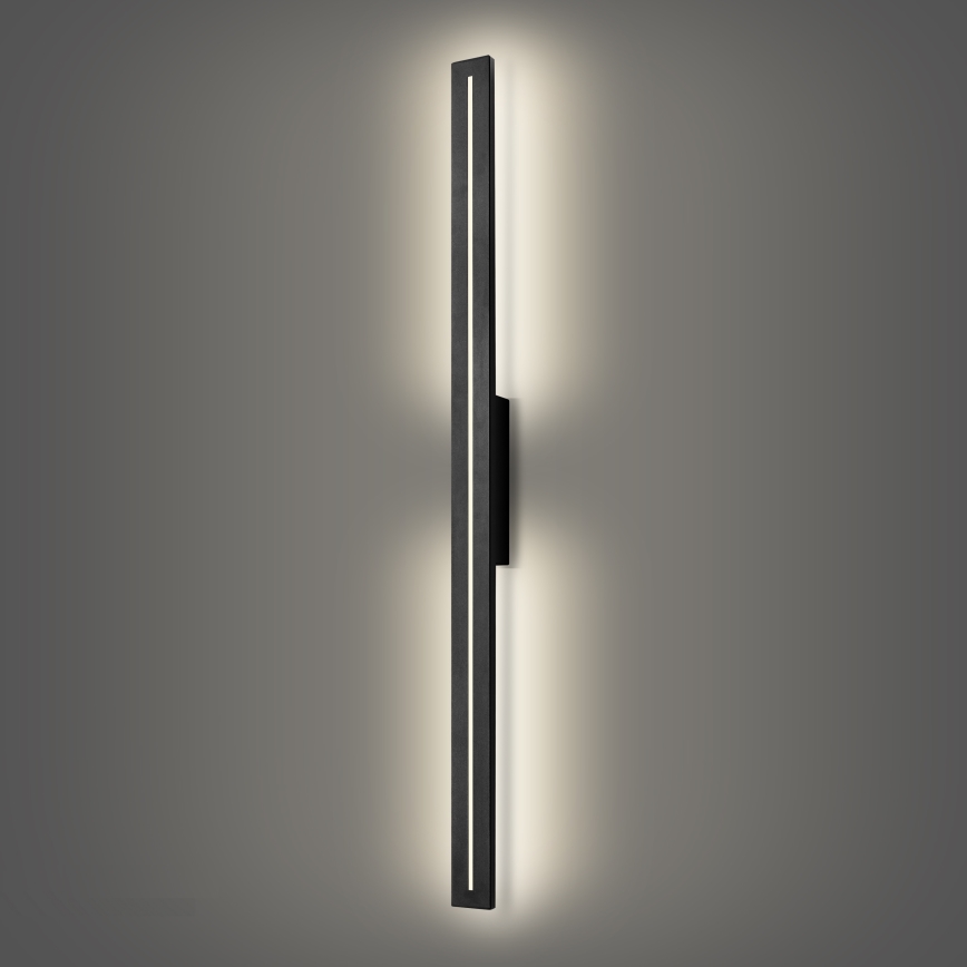 Brilagi - LED-välisseinavalgusti LINEO LED/24W/230V 4000K IP65 100 cm must
