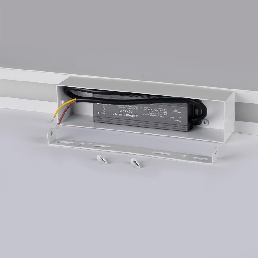 Brilagi - LED väline seinavalgusti LUNA LED/24W/230V 3000K IP65 100 cm valge CRI 90