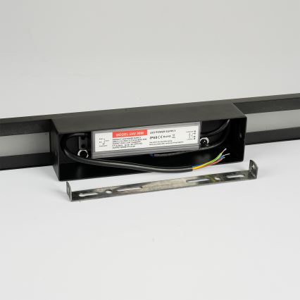 Brilagi - LUNA LED-välisseinavalgusti LED/24W/230V 4000K IP65 100 cm must