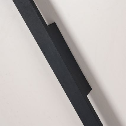 Brilagi - LUNA välisseinale paigaldatav LED-seinavalgusti LED/30W/230V 3000K IP65 150 cm must CRI 90