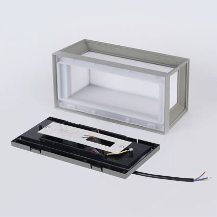 Brilagi - LED välisseinavalgusti PARKER LED/12W/230V 3000/4500/6000K hall IP44