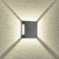 Brilagi - LED välisseinavalgusti QUADRAY LED/4W/230V antratsiit IP65
