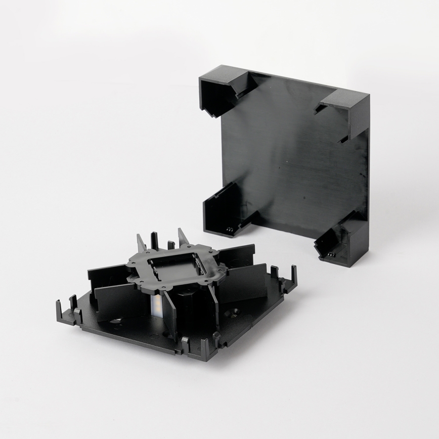 Brilagi - LED välisseinavalgusti QUADRAY LED/4W/230V must IP65