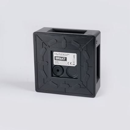 Brilagi - LED välisseinavalgusti QUADRAY LED/6W/230V must IP54
