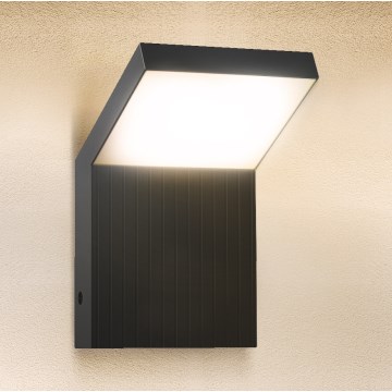 Brilagi - LED välisseinavalgusti RIANO LED/8W/230V antratsiit IP65