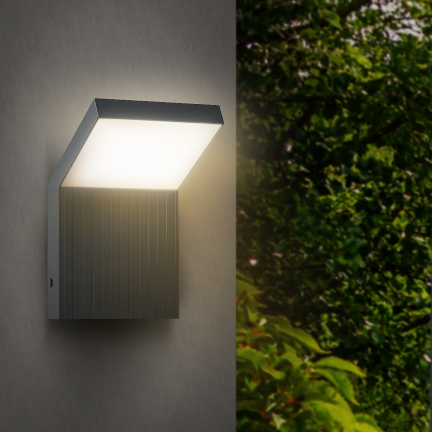 Brilagi - LED välisseinavalgusti RIANO LED/8W/230V antratsiit IP65
