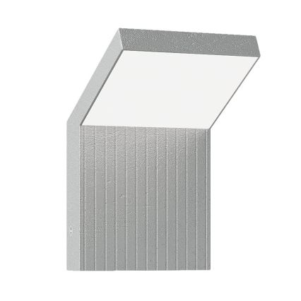 Brilagi - LED välisseinavalgusti RIANO LED/8W/230V hõbedane IP65