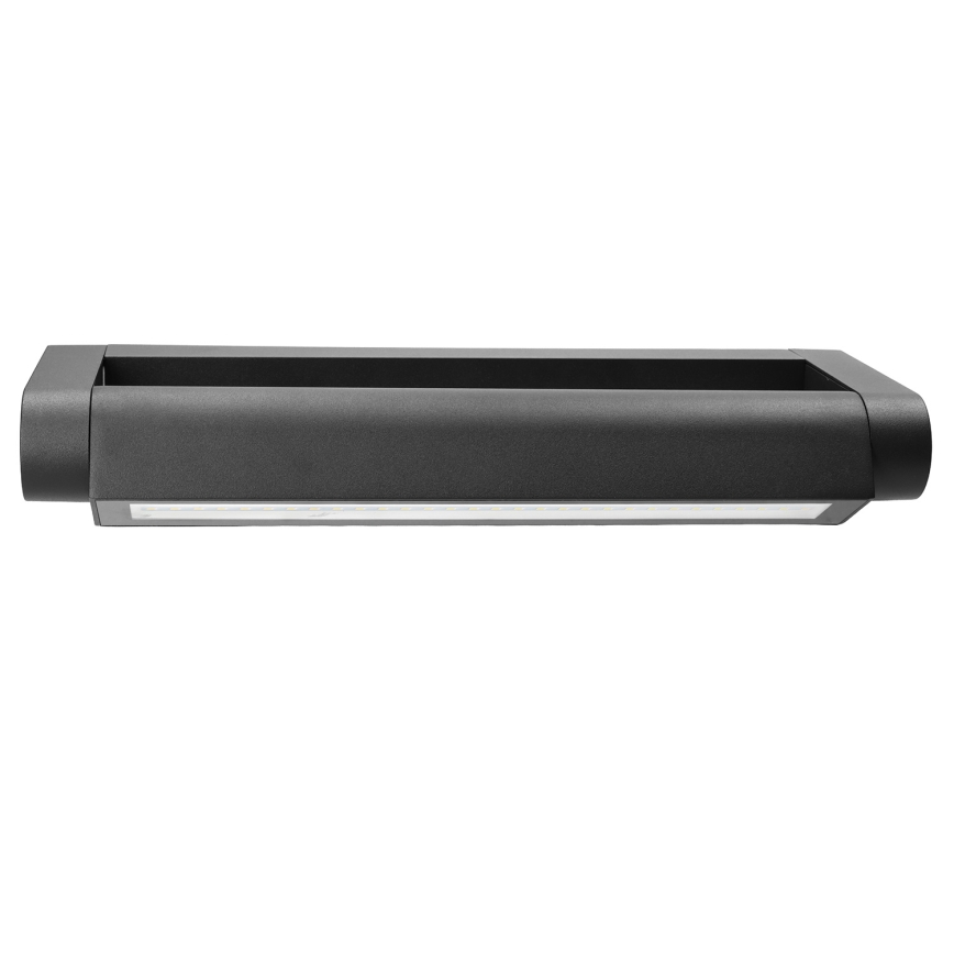 Brilagi - LED välisseinavalgusti SALERNO LED/12W/230V 35,5 cm must IP65