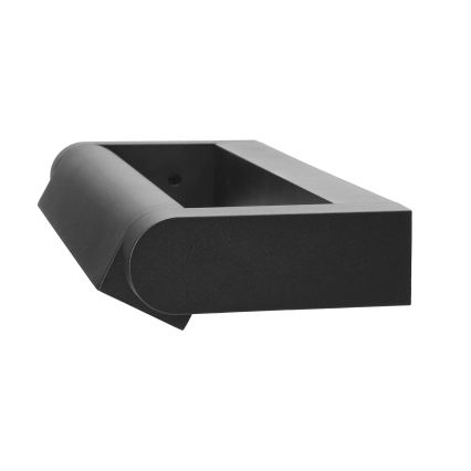 Brilagi - LED välisseinavalgusti SALERNO LED/12W/230V 35,5 cm must IP65