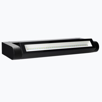 Brilagi - LED välisseinavalgusti SALERNO LED/12W/230V 35,5 cm must IP65