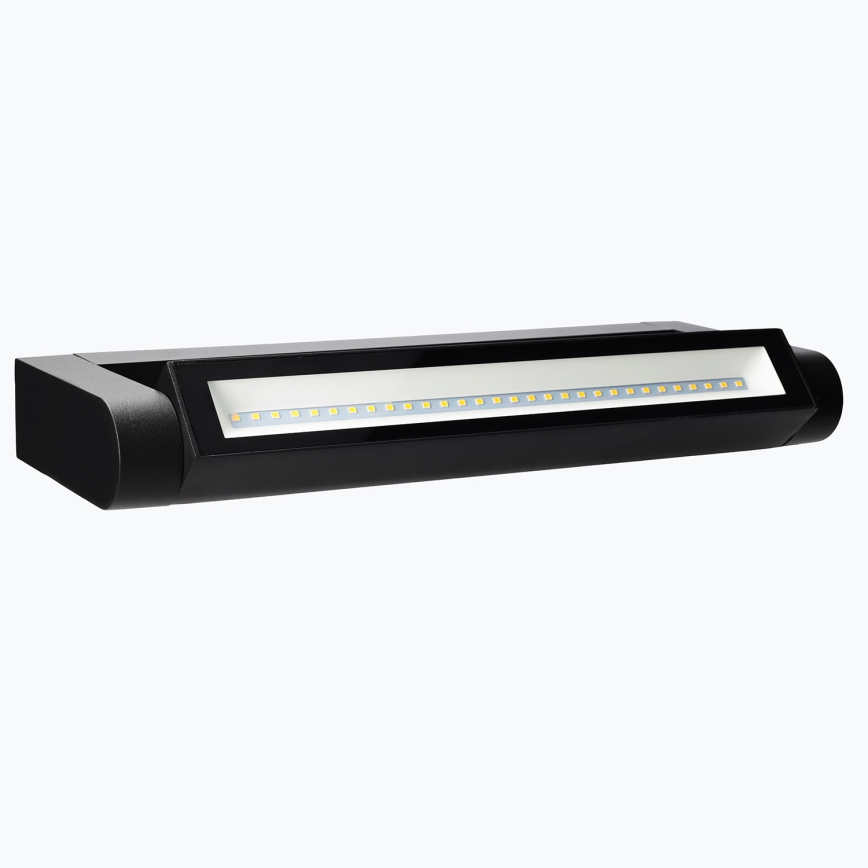 Brilagi - LED välisseinavalgusti SALERNO LED/12W/230V 35,5 cm must IP65